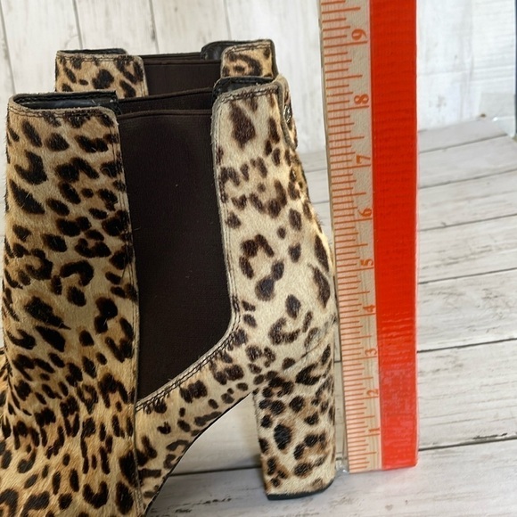 Sam Edelman Cheetah Print Heeled Ankle Bootie - Picture 10 of 15